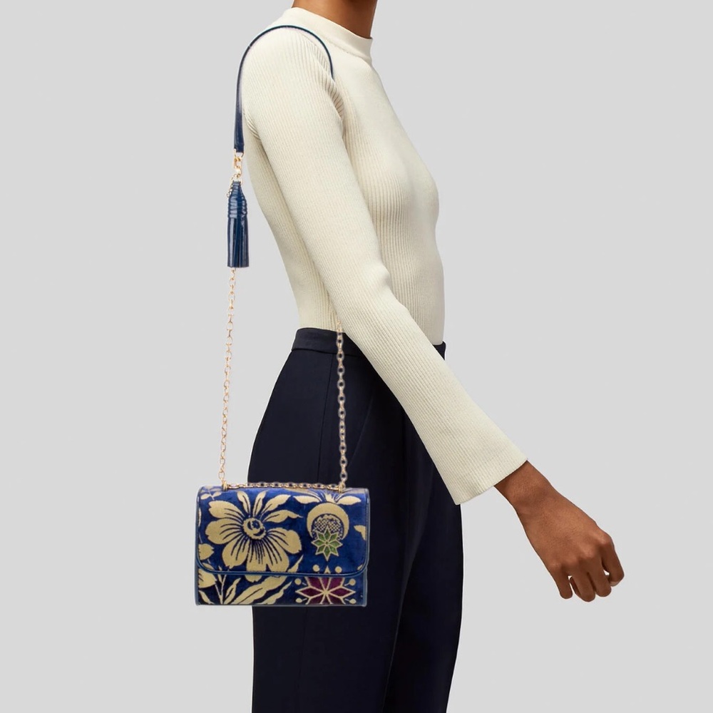 Tory Burch Floral Cosmic Shoulder Bag